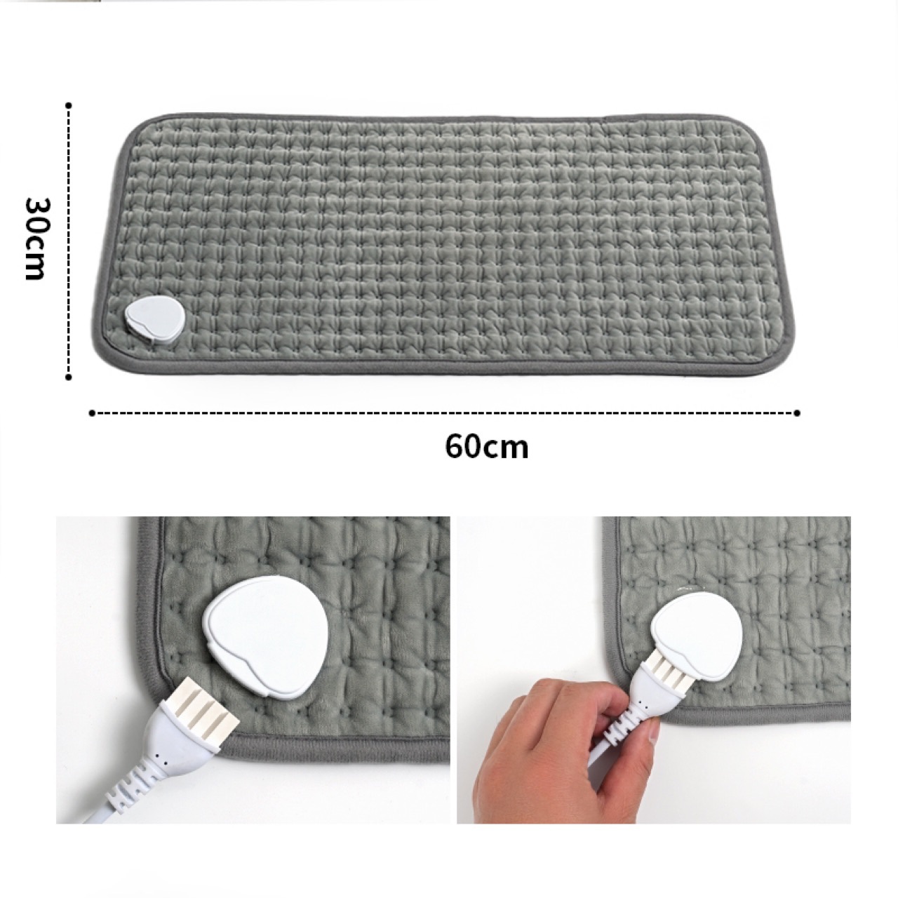 家用多功能保暖电加热垫理疗毯发热毯Heating pad跨境坐垫详情5
