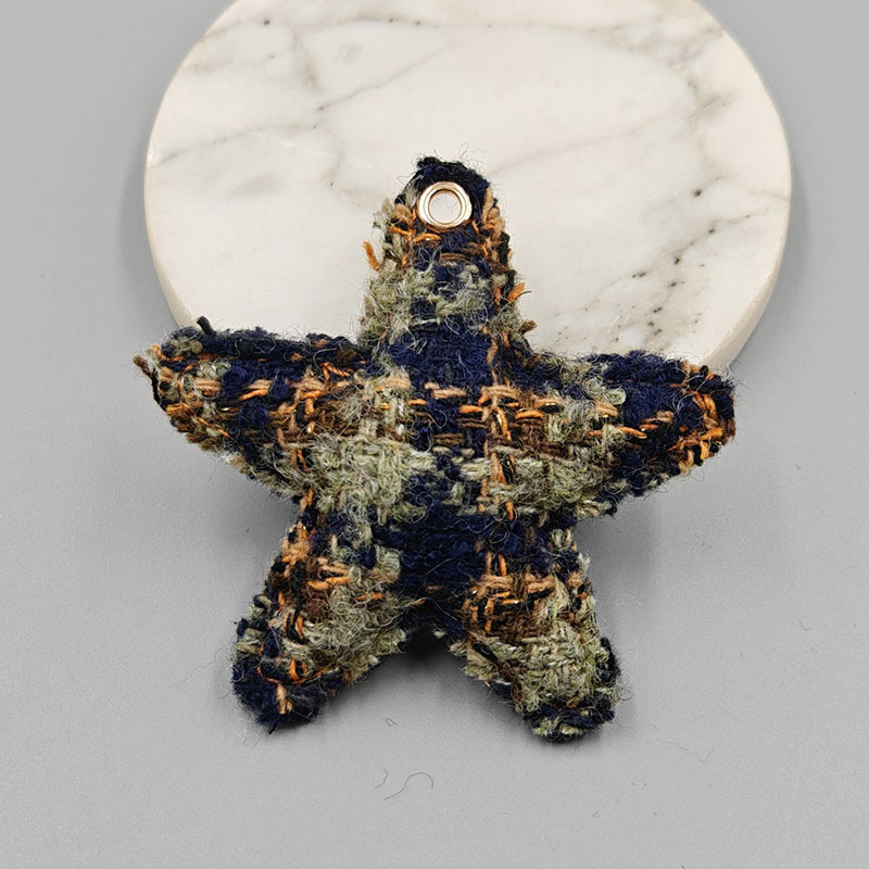Nombre tribu viento artesanía tela corazón estrella adornos colgantes pétalos adornos pic 6