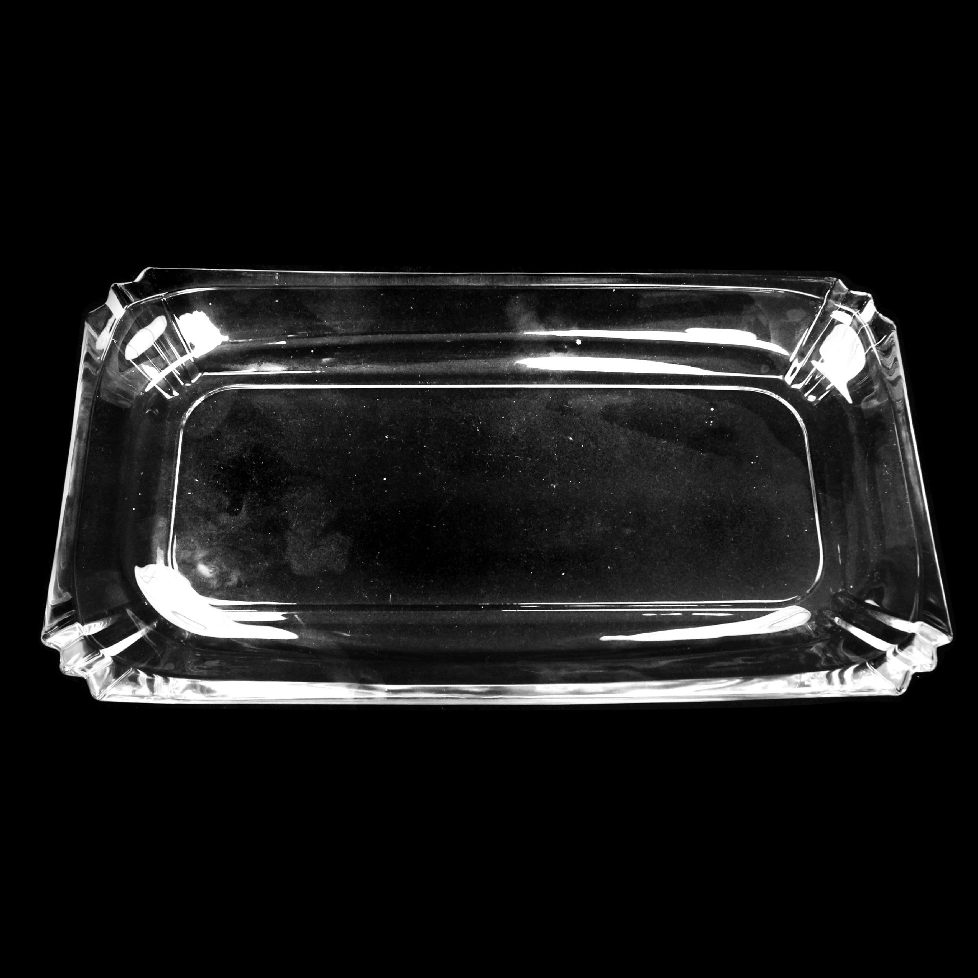 家用客厅茶几ins风轻奢北欧风格四方玻璃果盘果斗 宾馆水晶糖缸详情4