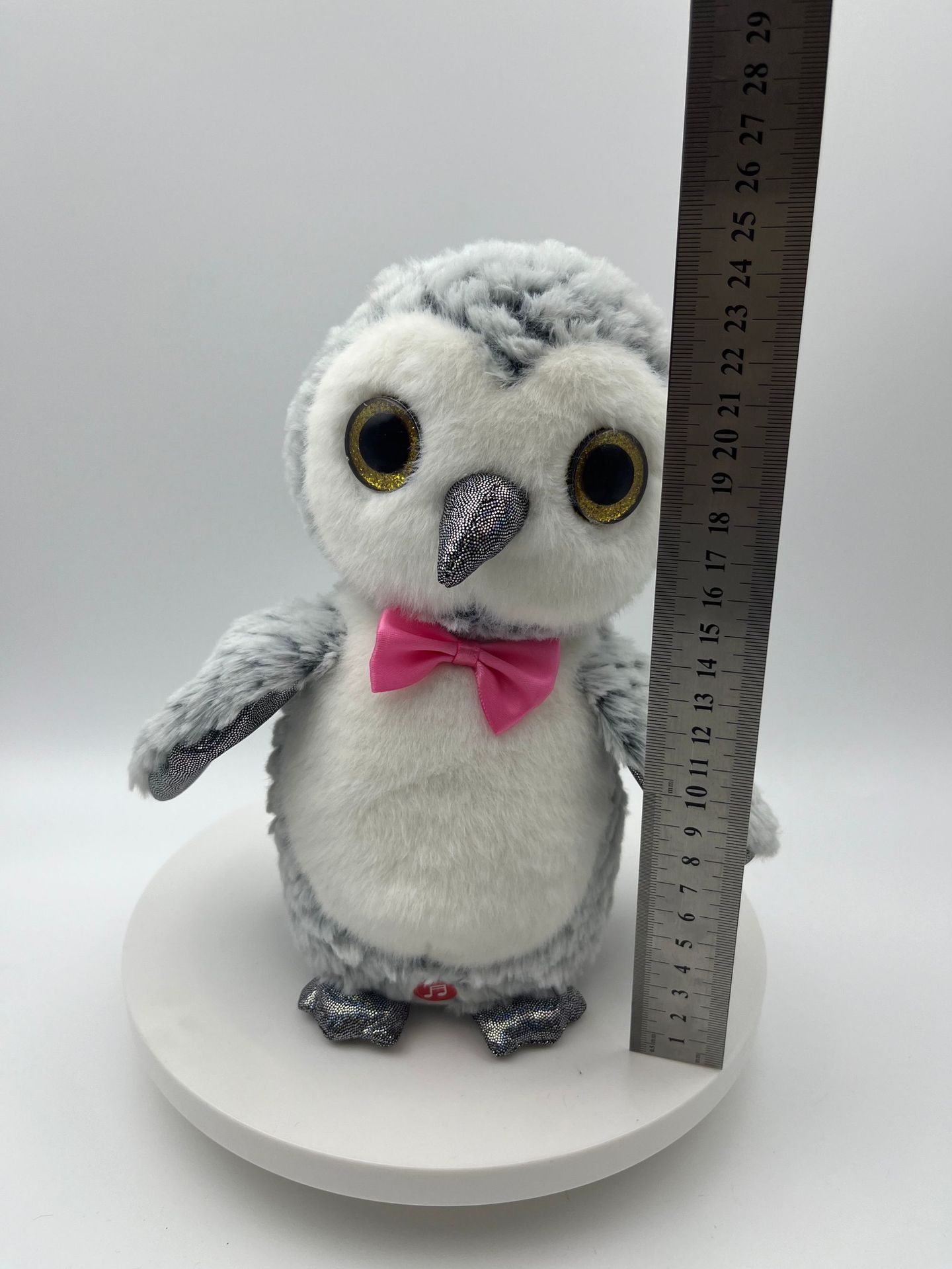 创意仿真猫头鹰公仔毛绒玩具呆萌造型玩偶儿童可爱安抚生日礼物详情7