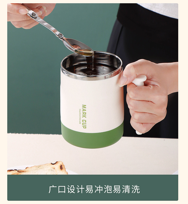 304不锈钢马克杯带盖密封饮水杯学生饮水杯子上班族咖啡杯茶漏杯详情10