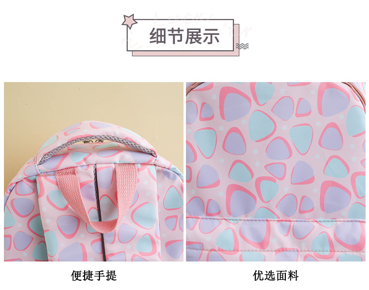 Wholesale of lightweight schoolbags for girls in primary and secondary schools, large-capacity bags for students in grades 3 to 6 on campus, and backpacks for girls pic 24