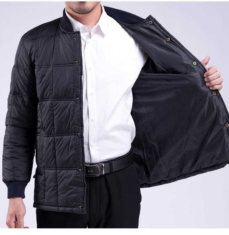 中老年男士棉衣羽绒棉爸爸棉衣加厚外套老人内胆棉服爷爷内穿冬装详情14