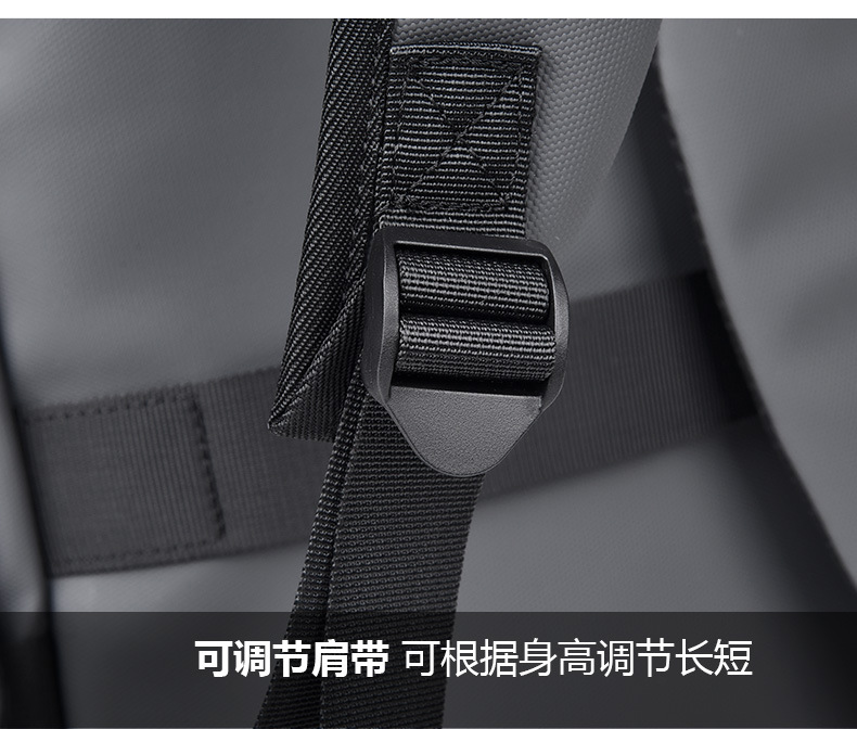 Transfronteriza nueva mochila de negocios mochila de hombre bolsa de computadora de viaje de gran capacidad bolsa de energía de moda cuero PU pic 25