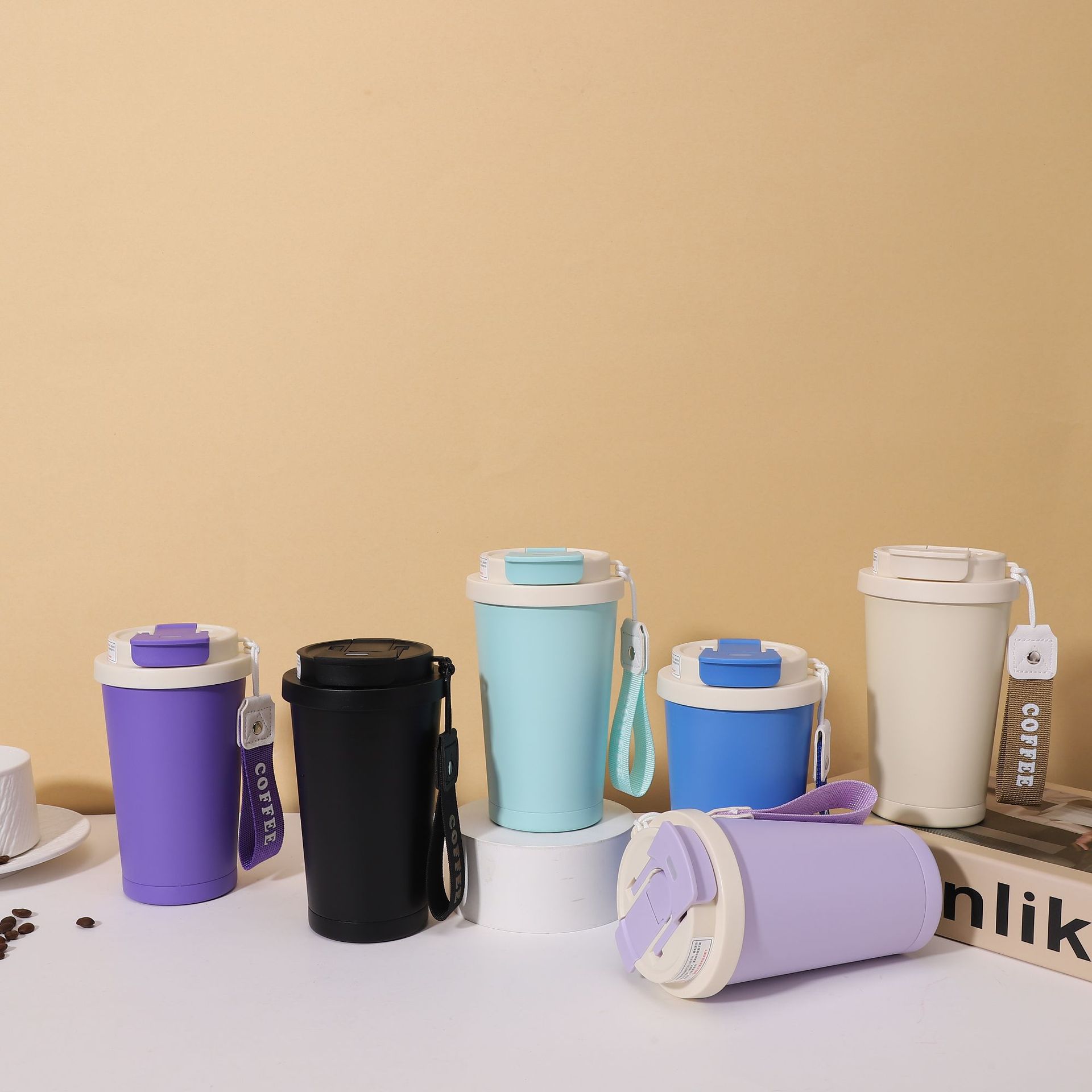 304不锈钢真空保温杯户外便携口袋杯高颜值迷你不锈钢杯子豌豆杯详情7