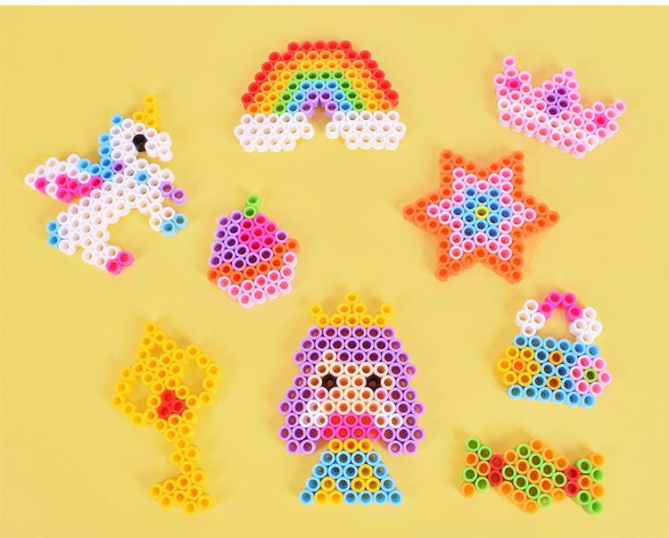 Amazon Cross-border New 10mm Bean-making set, a handmade diy educational toy bean-making material package for wholesale pic 8
