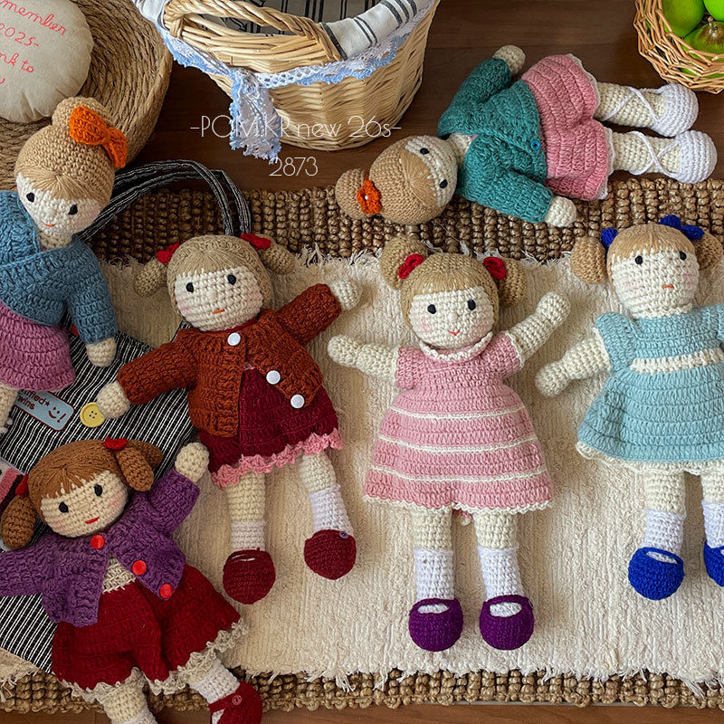 刺绣织绣工艺品手工钩针编织玩偶苏绣宫扇凤冠十字绣布圆形画新中式小马钥匙扣详情2