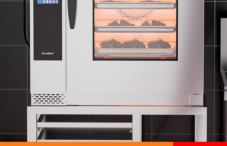 Wholesale of commercial multi-functional steam ovens, intelligent touch screen fully automatic steam and oven integrated machines, hotel and cafeteria kitchen equipment pic 22