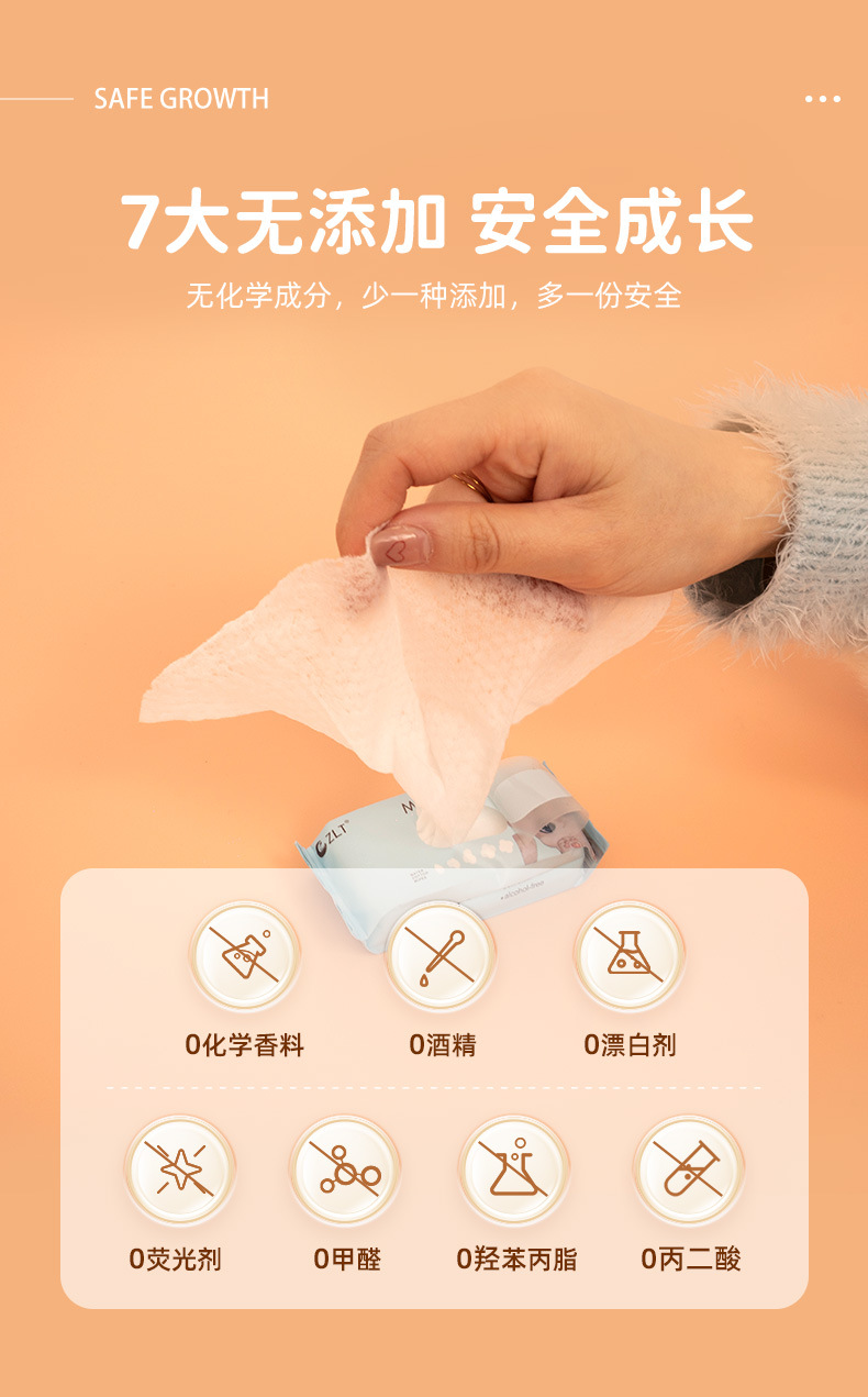 超迷你湿巾便携小包装抽取手口清洁湿纸巾女学生宿舍卫生湿巾婴儿详情8