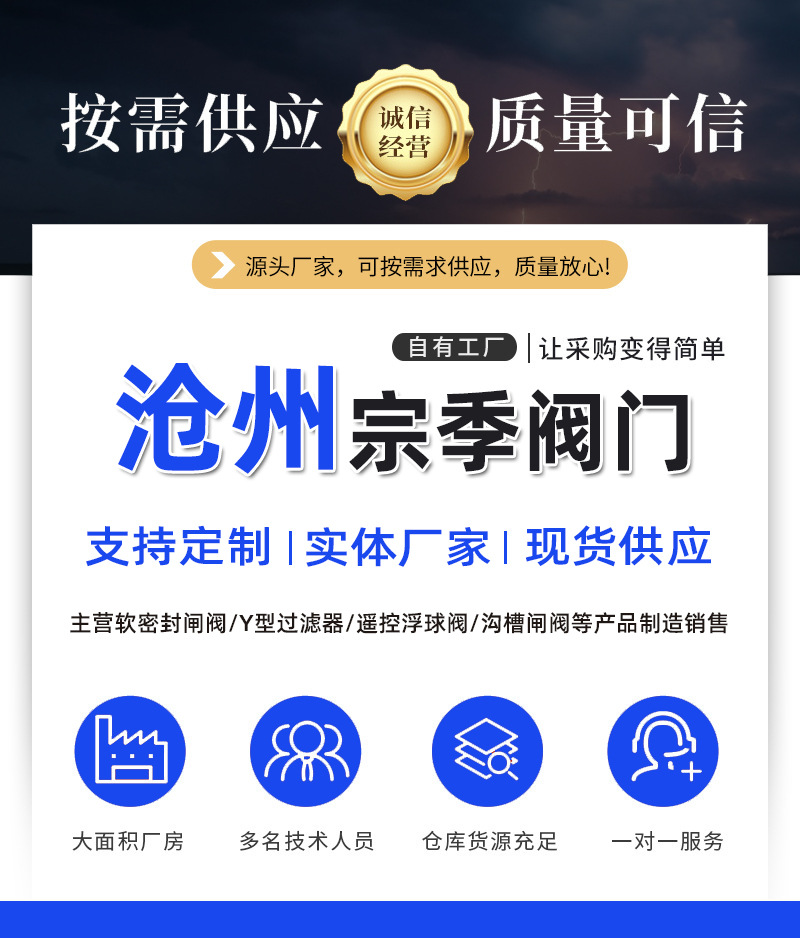 国标软密封闸阀Z45X消防供排水阀门弹性暗杆座封法兰闸阀工业阀门详情1