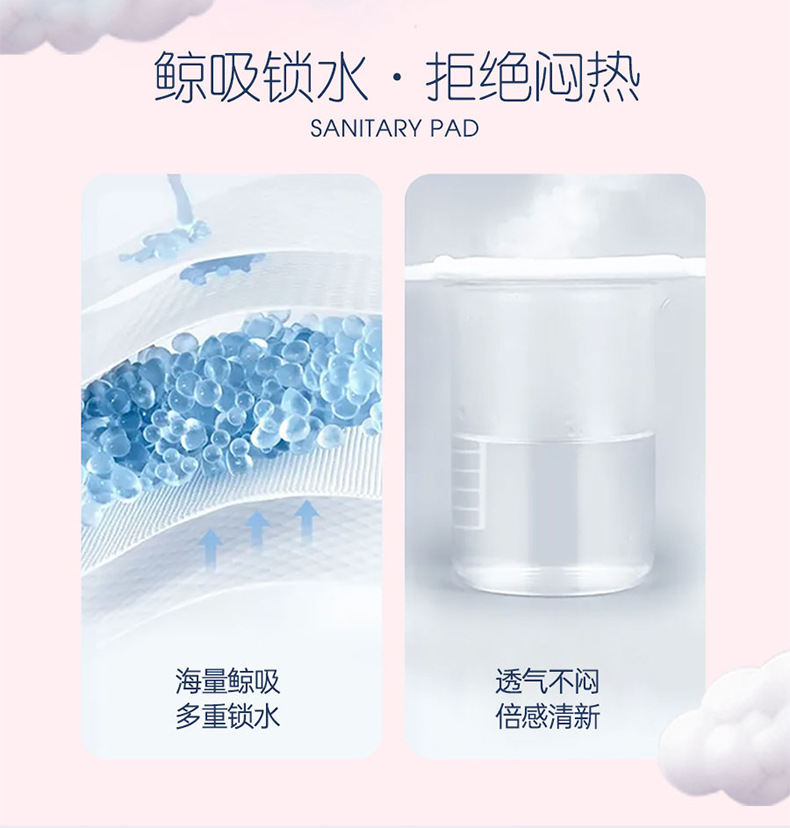 Linglexi Antioxidant Sanitary Napkin Manufacturer wholesale Cotton Soft Daily 240mm dry and breathable sanitary napkins soft pic 5