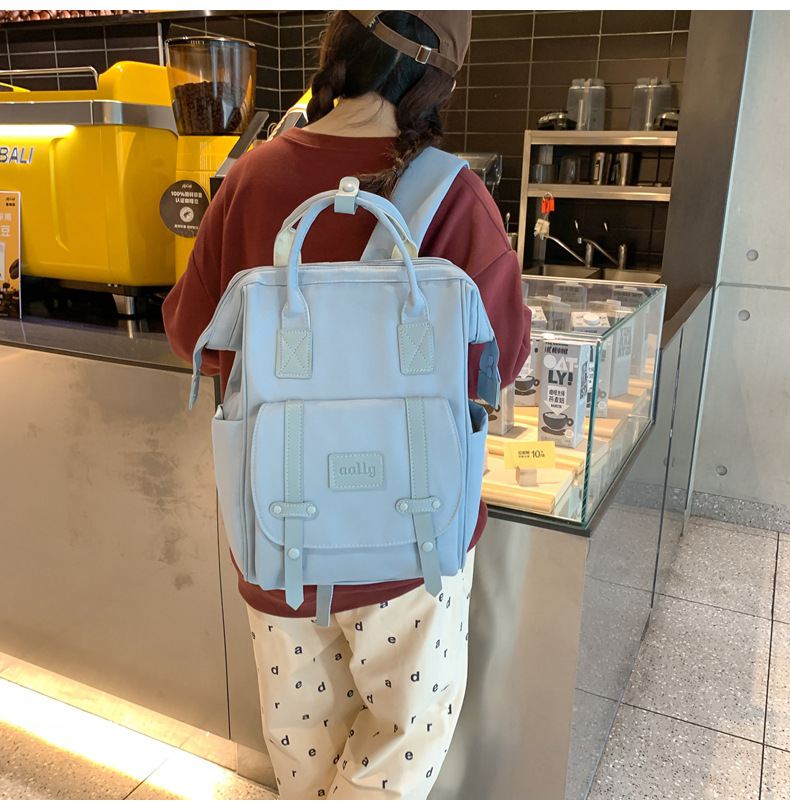 妈咪包ins手提大容量高级感学生外出轻便旅行女士多功能书包详情21