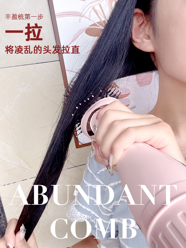 Hot air comb, multi-functional hair dryer, hair curler, negative ion one-stop hair dryer 2008 pic 7