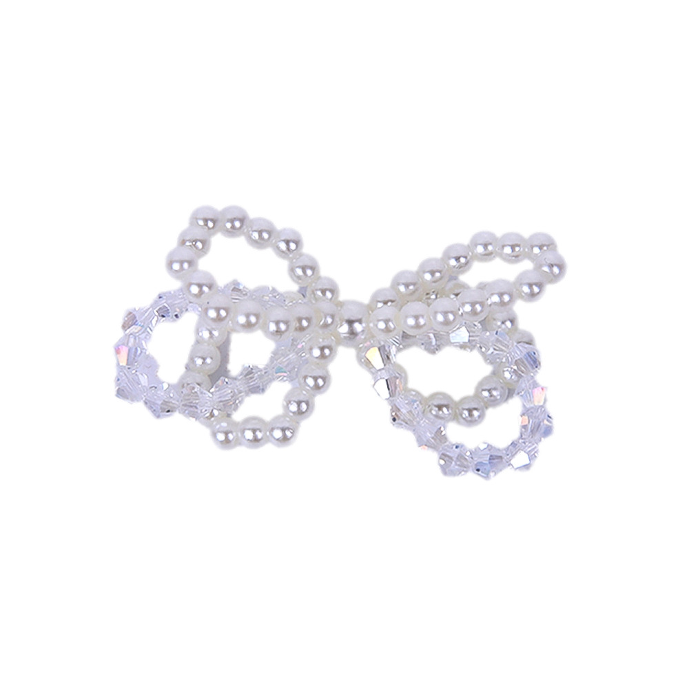 DIY hand-woven pearl knots, hat accessories, hair accessories, earrings, bags, Hanfu, shoe accessories, chest ornaments, clothing accessories and decorations pic 6