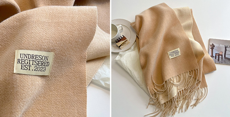 跨境双面仿羊绒围巾女冬季保暖情侣高级感中长款围脖纯色百搭披肩详情36