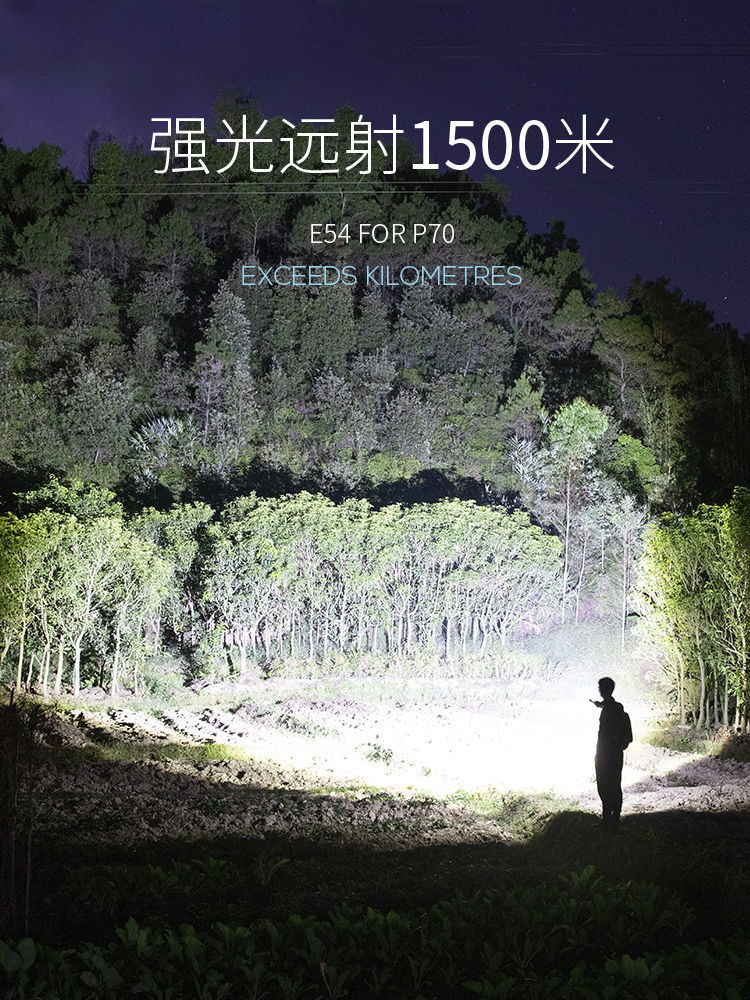 强光手电筒可充电手电筒强光野外超亮小型便携式特种兵手电小电筒详情10