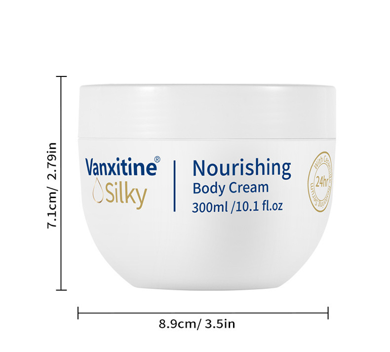 Cross-border Body lotion large white bowl Body lotion Moisturizing Dry Skin Moisturizing Fragrance Moisturizing Cream 300ml export pic 4