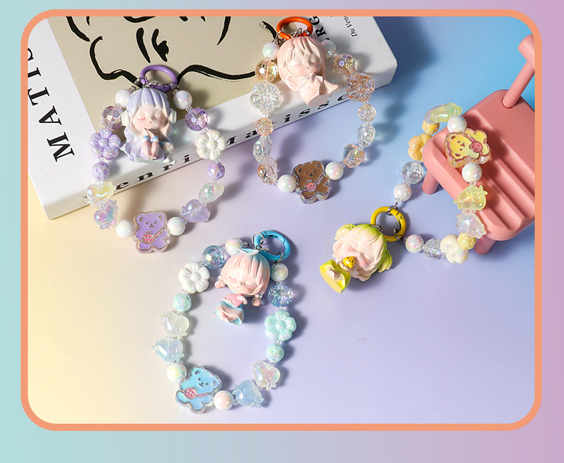 喵呜挂链潮玩盲盒背包手机挂饰新款装饰品送女友礼物生日少女心详情12