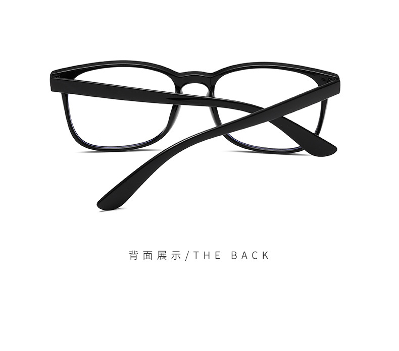 复古平光镜男女防蓝光眼镜防紫外线方形镜框米钉眼镜架电脑镜8082详情20