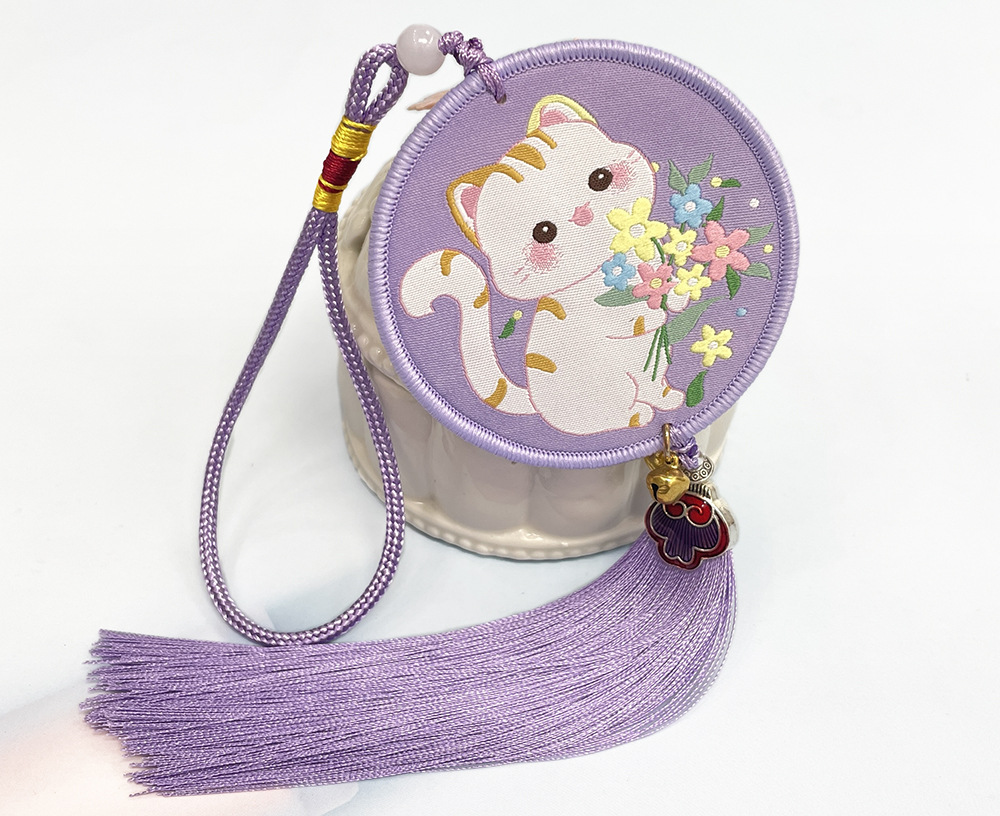 定制御守香囊平安卡通创意端午节香包普陀寺锦囊随身挂件空袋详情9