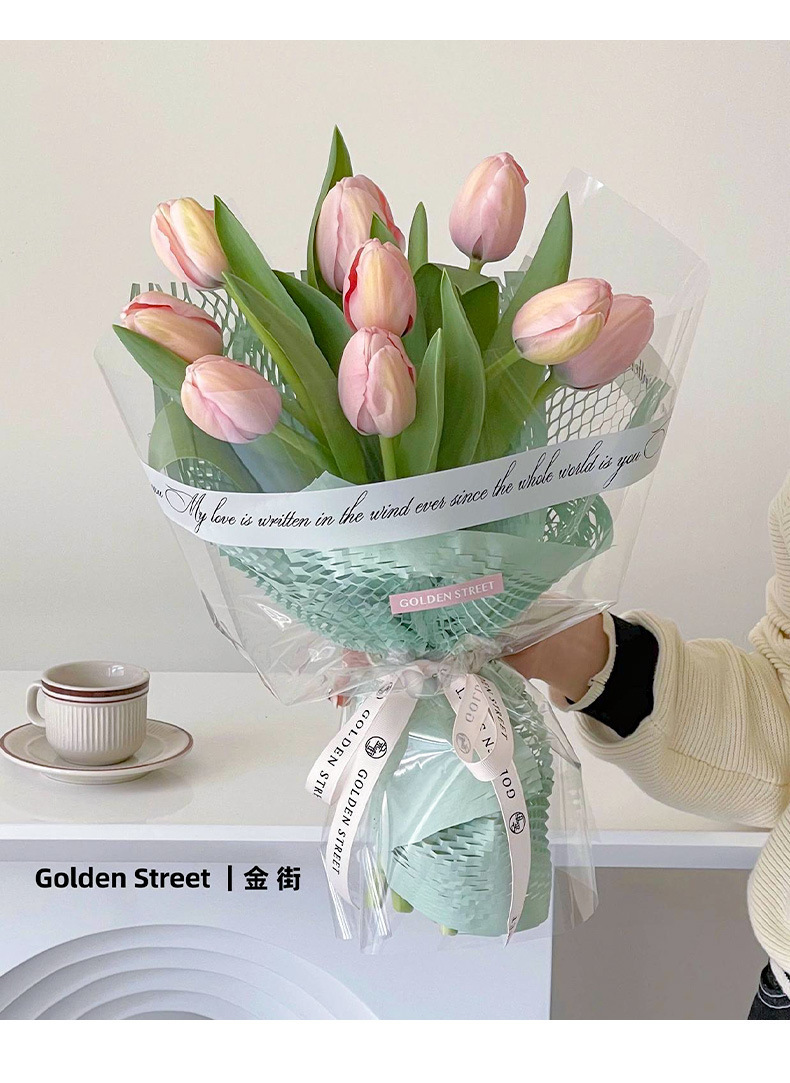 花店用品蜂巢纸加厚防水鲜花包装纸花艺内衬材料木棉蜂窝纸包装纸详情10