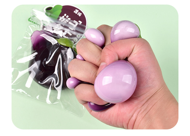 小红书热卖流体山竹捏捏乐解压发泄仿真水果减压球批发新奇特玩具详情17