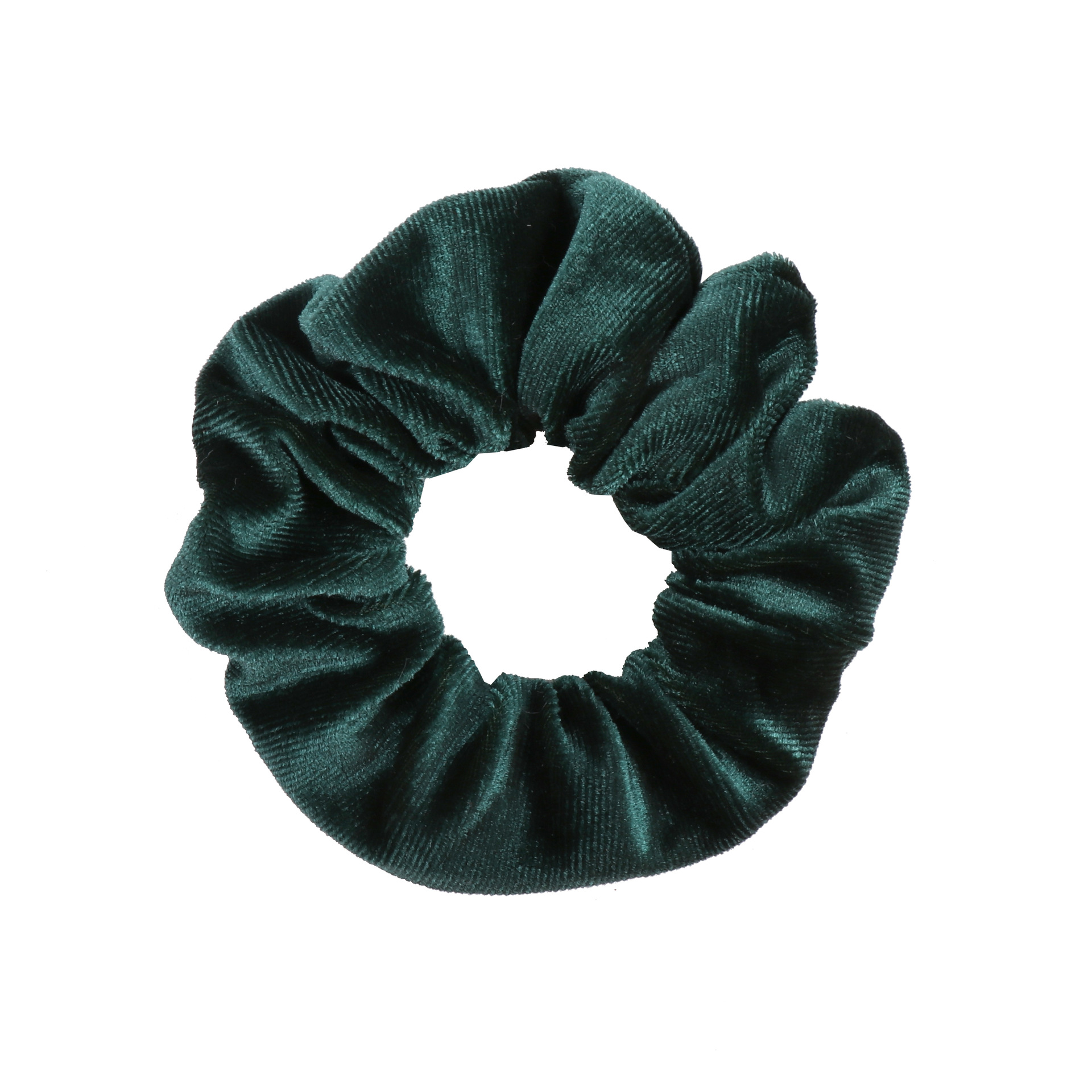 Cross-border Korean velvet 12-color invisible zipper large intestine hair band, European and American velvet simple and retro solid color hair tie accessory pic 9