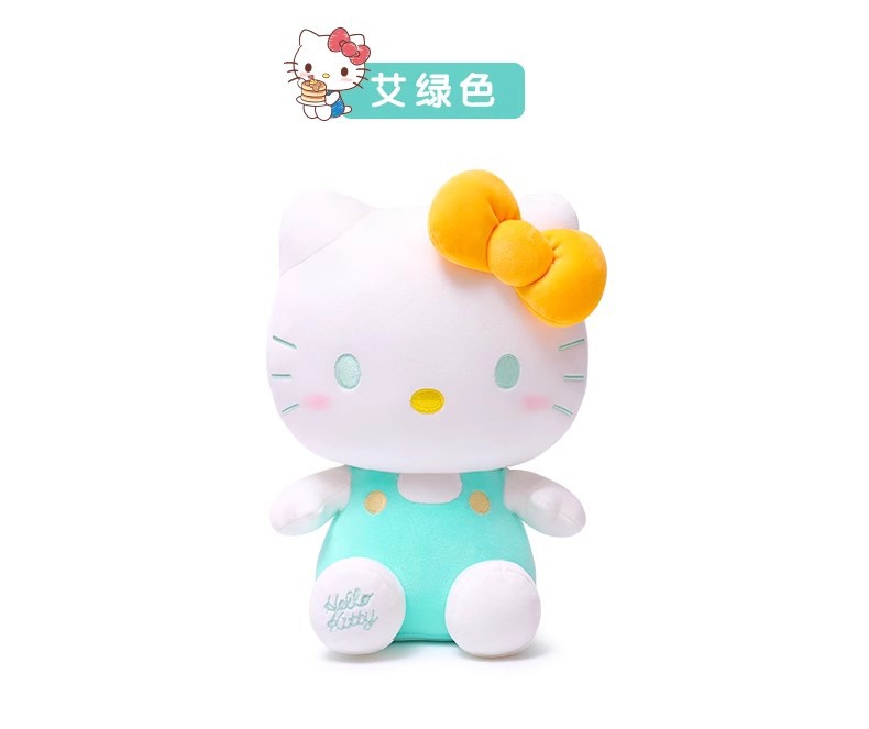 hellokitty plush toy, Hello Kitty birthday gift, large throw pillow pic 8