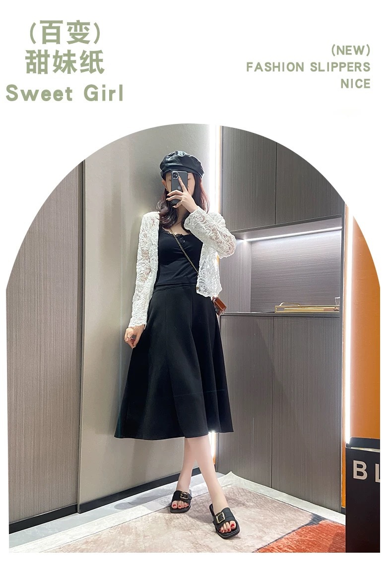 网红软底拖鞋女士夏季外穿时尚新款百搭外出洋气高颜值上班一字拖详情2