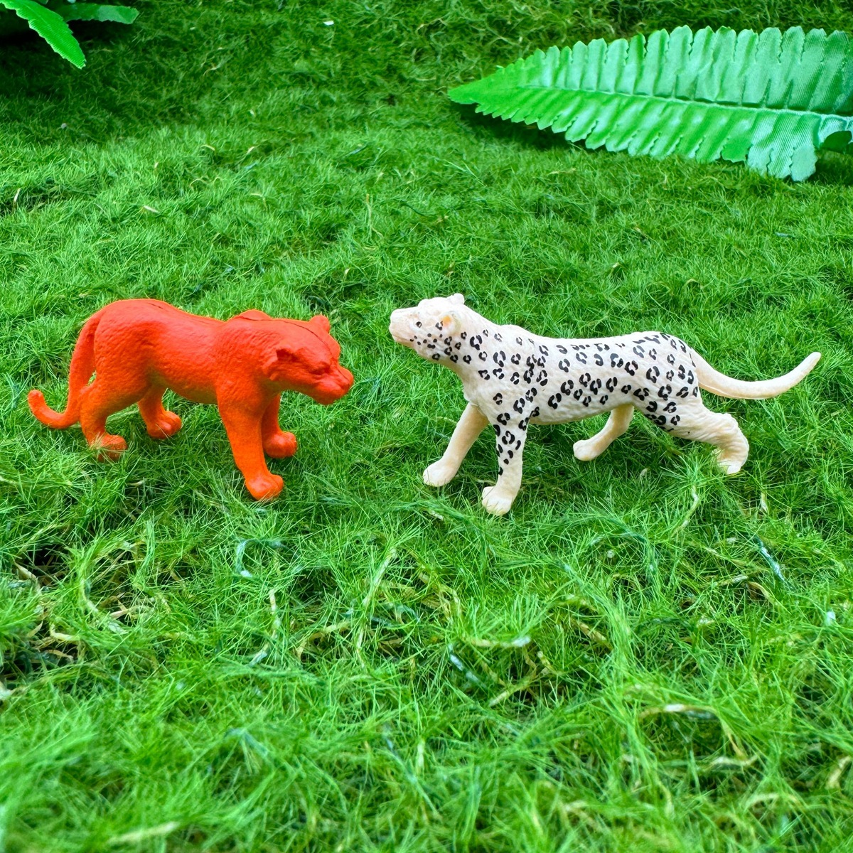 儿童认知动物PVC大象长颈鹿狮子老虎大猩猩仿真模型微景观摆件批详情8
