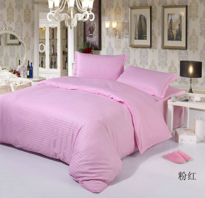 Pure cotton brocade bedding set, all-cotton pure white brocade strips, hospital bedding, four seasons style, light luxury pic 12