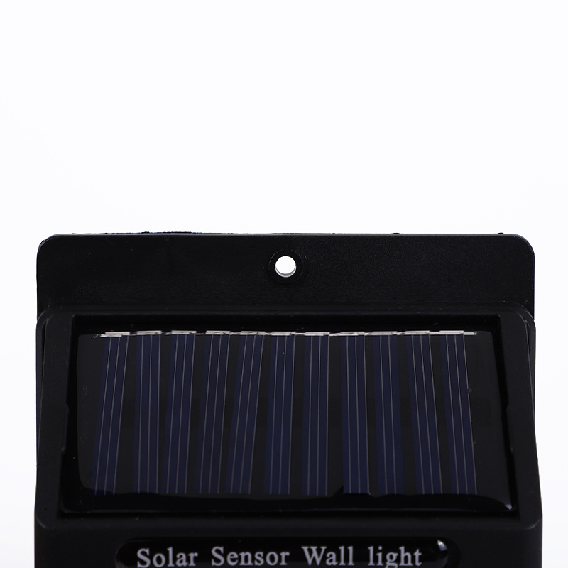 跨境太阳能壁灯LED室外防水庭院灯多功能家用人体感应太阳能壁灯详情6