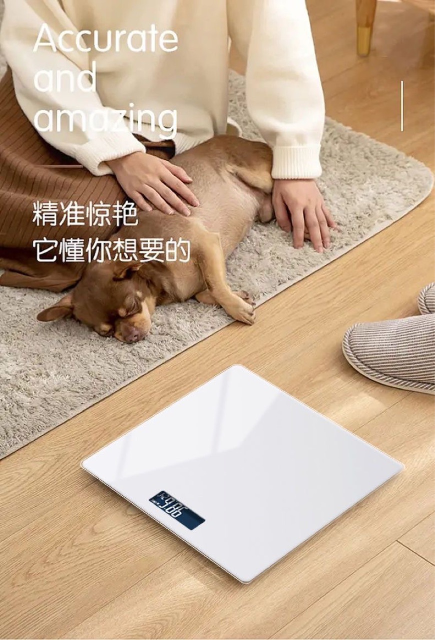 2025 Weight scale: Simple and high-appearance-level, dormitory Internet celebrity, rechargeable body scale, home electronic scale, health scale pic 2