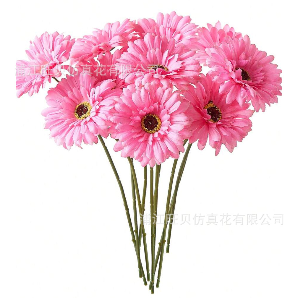仿真花扶郎花婚庆手捧花非洲菊仿真花永生花浪漫北欧风家居装饰花详情9