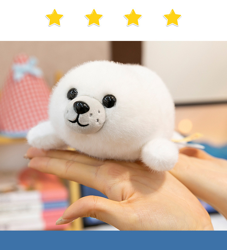 Ocean Series Black Tiger and Whale plush toys, aquarium souvenirs, Seal Palm Treasure event, and shark spray pic 14