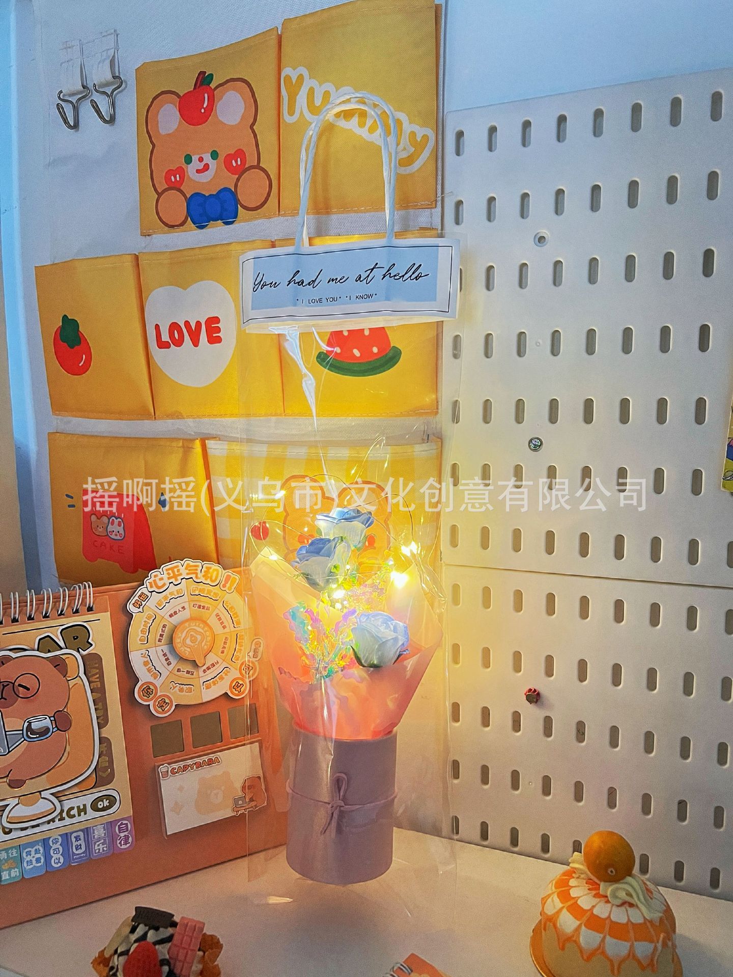 迷你玫瑰花束女神节礼物三八妇女节香皂花花束抱抱桶教师节礼物详情6