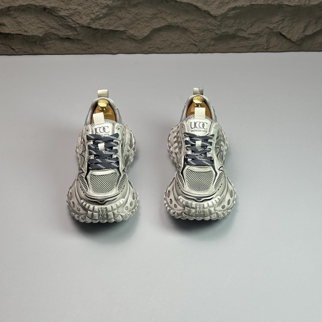 复古男士ins老爹鞋厚底休闲潮男百搭做旧款轮胎底青年时尚男鞋详情16