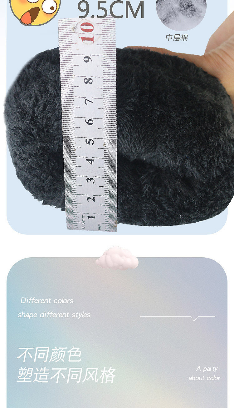 Ski gloves for men and women with fleece for warmth, outdoor tram cold-proof, windproof and waterproof, touch screen motorcycle, winter cycling and mountain climbing pic 5