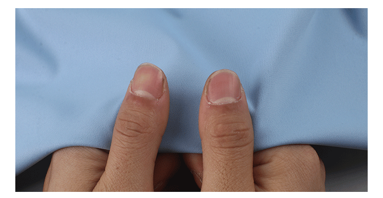 Blue fabric is a high-quality, pure cotton, breathable and soft material for home curtains pic 8