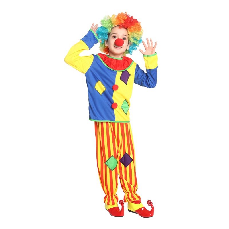 小丑演出魔术师表演服小丑服套装燕尾服装成人男女小丑服装B-0321详情3