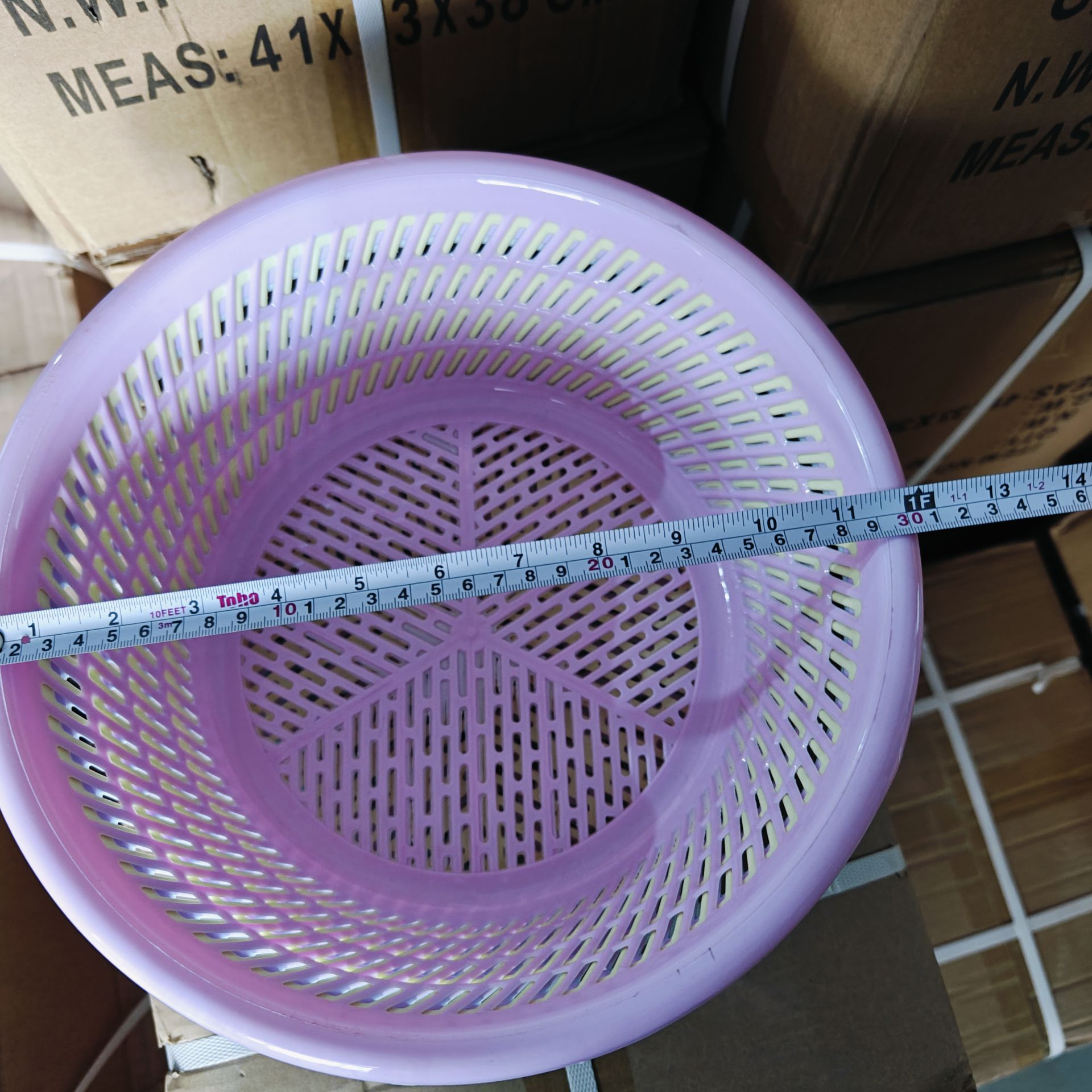 【 Office 】 Pu 612 vegetable basket 200 yuan per box, 612 large dark-colored vegetable basket, draining basket, large basket, basket 2 yuan, wholesale store supply pic 1