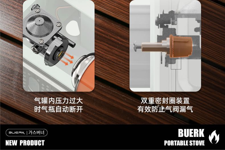 一体式户外便携式迷你红外线爱你卡式炉露营瓦斯炉家用火锅燃气炉详情7