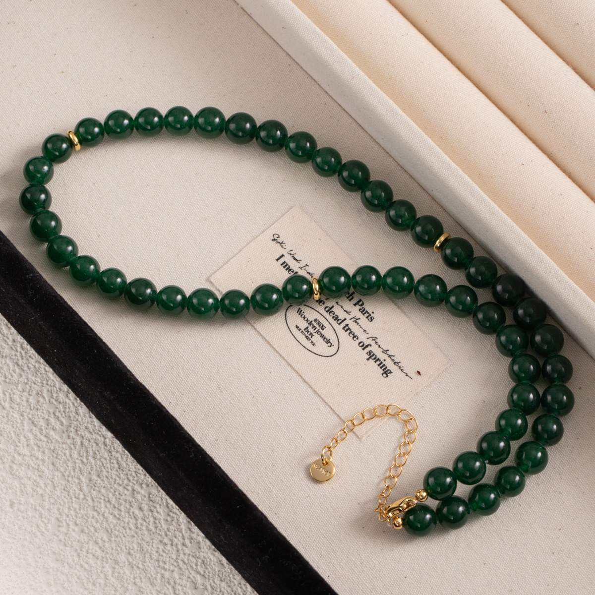 High-end colored beaded necklace for women, light luxury and niche spring and summer dopamine freshwater pearl collarbone chain necklace wholesale pic 38