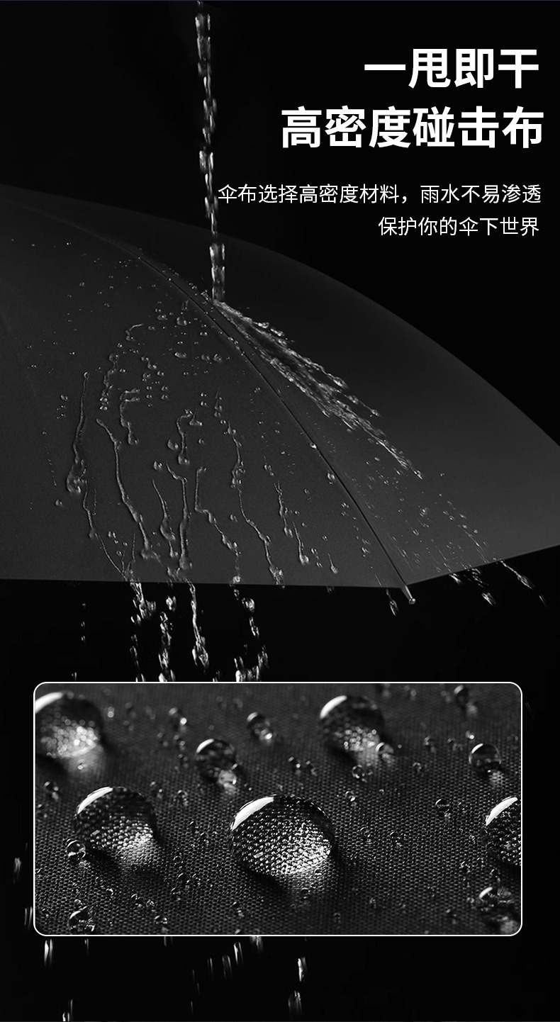 双人雨伞商务简约加大雨伞折叠伞高级感晴雨两用遮阳伞防晒太阳伞详情7