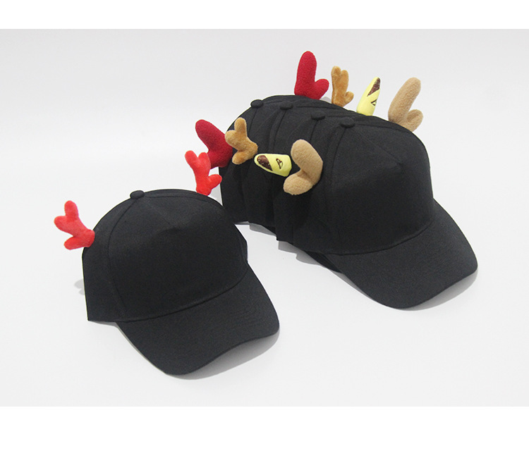 Customized printed baseball caps, logo embroidered glossy hard-top baseball caps, five-piece customized dragon antler baseball caps pic 7