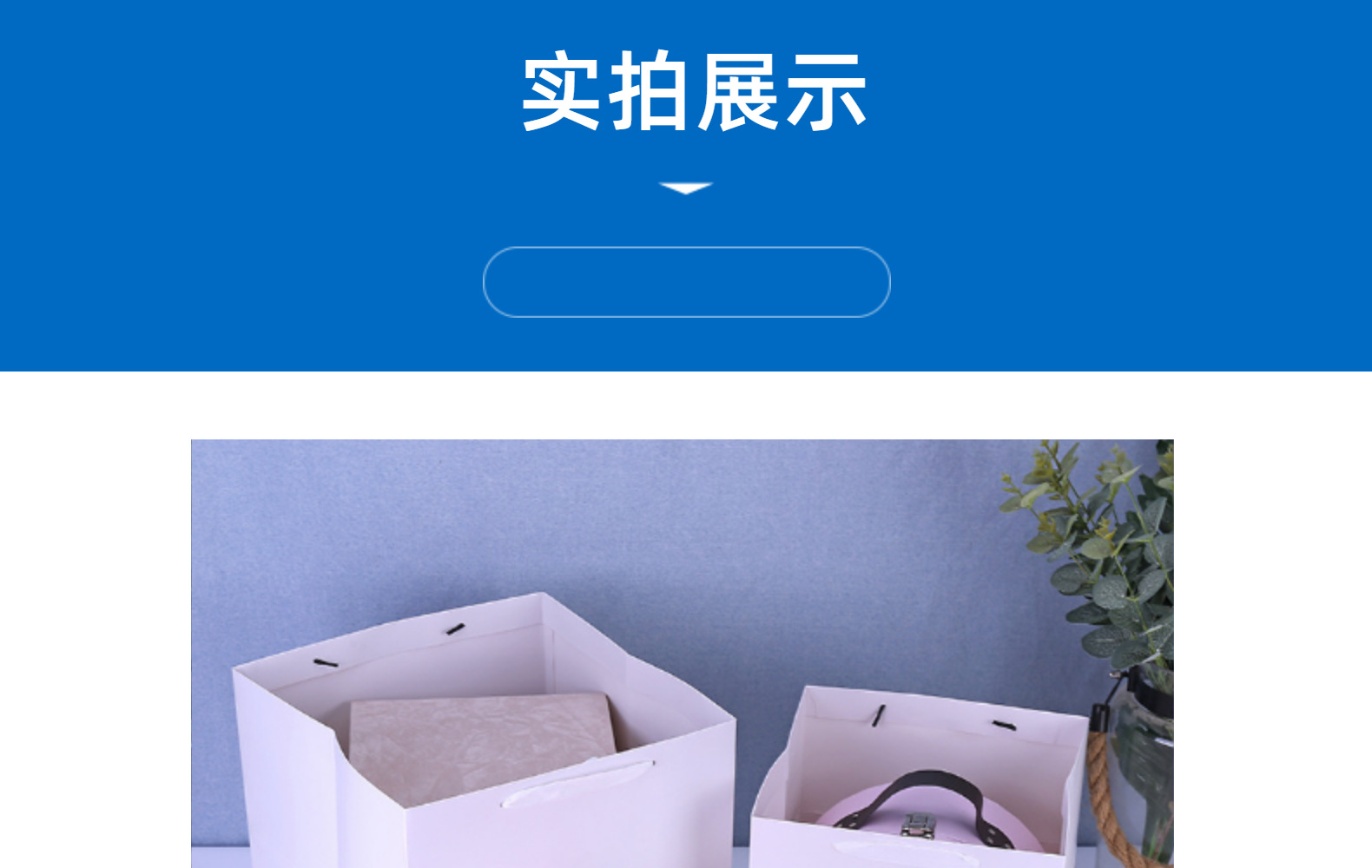 新款方形纯色牛皮纸 白卡系列方袋蛋糕礼品袋惊喜礼物鲜花袋批发详情16