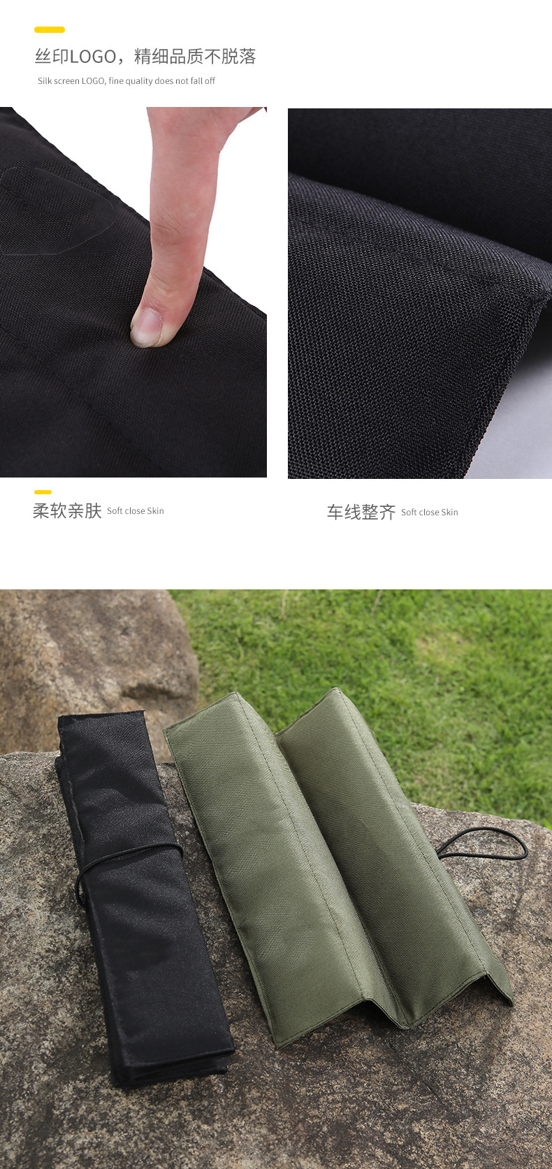 超轻充气露营垫野餐垫牛津布便携户外防潮详情10