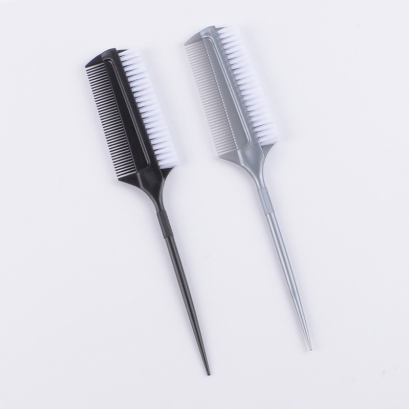 Hair dye tools, hair combs, hair dyeing brushes, two-sided soft hair care, oil baking, perming and dyeing, white hair brushes, film casting and care brushes pic 1
