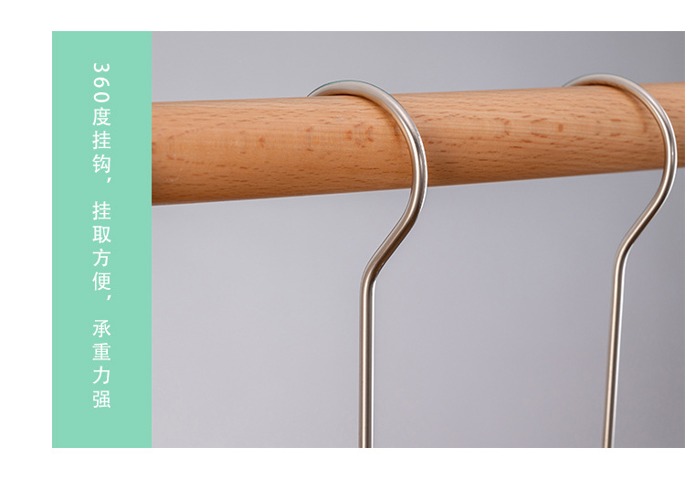 厂家直销亚克力衣架烟灰色亚克力衣架水晶衣架服装店衣架网红衣架详情4