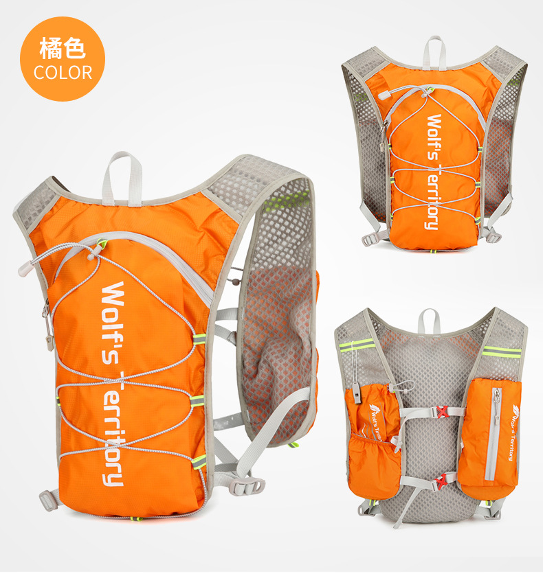 Outdoor cross-country backpacking, marathon running backpacking, hiking small mountain climbing backpack, mountain bike cycling, sports water bag backpacking pic 30